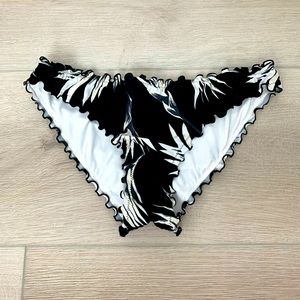 Pink Ruffle Bikini Bottoms - NWOT